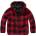 Brandit Детско яке Teddyfleece с качулка Brandit, червено/черно (6020.41)