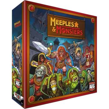 Alderac Entertainment Group Настолна игра Meeples & Monsters - Стратегическа (AEG-7055)