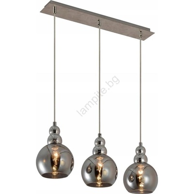 Auhilon Пендел AKSO 3xE14/40W/230V матов хром (AU0241)