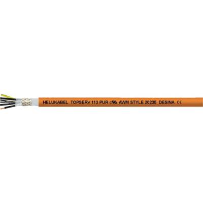 Helu TOPSERV® 113 707231 servo kábel 4 G 4 mm² + 2 x 1 mm², 50 m, oranžová