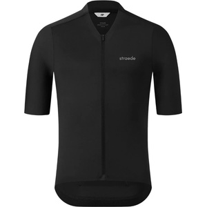 straede Фланелка с къс ръкав за колоездене straede Aerlig Jersey Cycling jersey - Black (056-4256-0112)