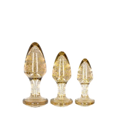 Ouch! Акрилен анален плъг комплект