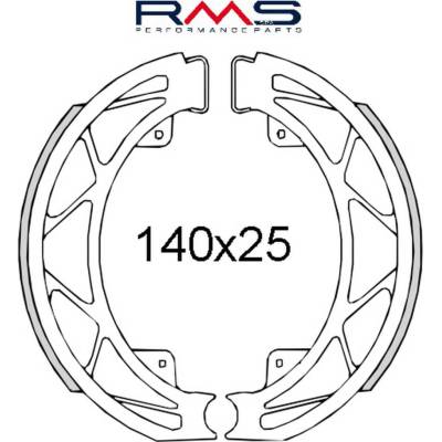 Brzdové čelisti RMS 225120560