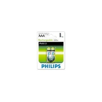 TP VISION Philips Rechargeable battery LR03 AAA, 800 mAh, 2-blister (HR03), f (R03B2A80/10)
