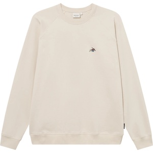 DEDICATED Мъжки пуловер DEDICATED Sweatshirt Malmoe Ski Crash EMB Jumper - Oat White - размер XL (017-4578-0114)