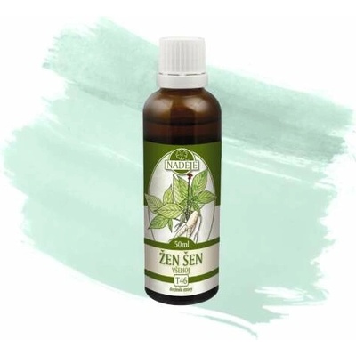 Naděje Žen šen tinktúra z bylín T46 50 ml