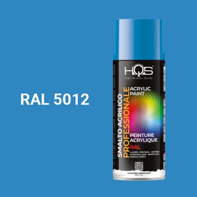 HQS akrylová farba v spreji 400 ml RAL 5012 lesklá