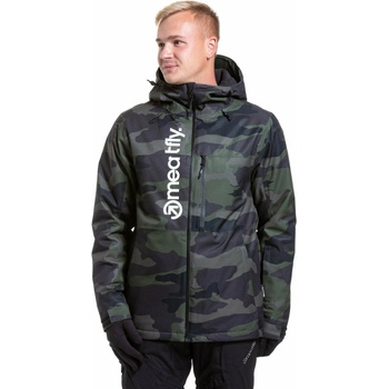 Meatfly мъжка SNB & SKI яка Manifold Rampage Camo Meatfly | Zelen Kafyav Siv Mnogotsveten | МЪЖЕ | S