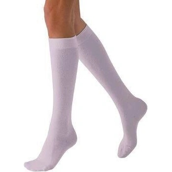 Дамски 3/4 памучни чорапи в лилав меланж