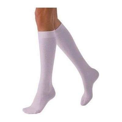 Дамски 3/4 памучни чорапи в лилав меланж