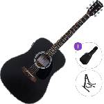 Pasadena PD-100E Standard SET Black Електро-акустична китара Дреднаут