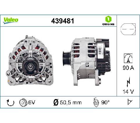 Alternátor VALEO 439481