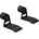 FLEXSON Стойка за тонколони Sonos wall-mount Era 300, черна, чифт (E30MPWW1BLK)