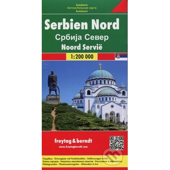 Mapa Srbsko Sever