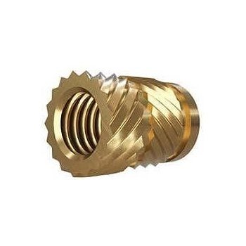Two Trees Вложка за пластмаса M3/S (месинг) - Brass Inset Nuts, 100 броя в пакет
