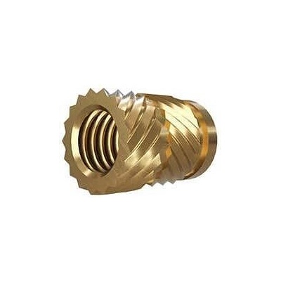 Two Trees Вложка за пластмаса M3/S (месинг) - Brass Inset Nuts, 100 броя в пакет