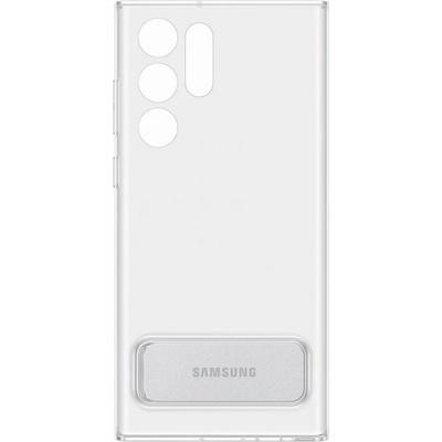 Samsung Оригинален гръб Samsung Clear Standing Cover за Galaxy S22 Ultra - Прозрачен, EF-JS908CTE