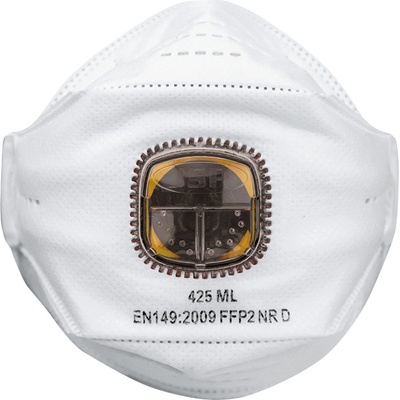 JSP respirátor JSP SpringFit FFP2 425ML, s ventilkem 10 ks