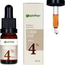 Absinther CBD olej pro zvířata 4% 10 ml