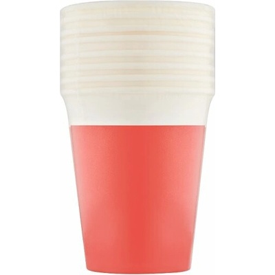 Decorata Party Červený papierový pohár 200 ml