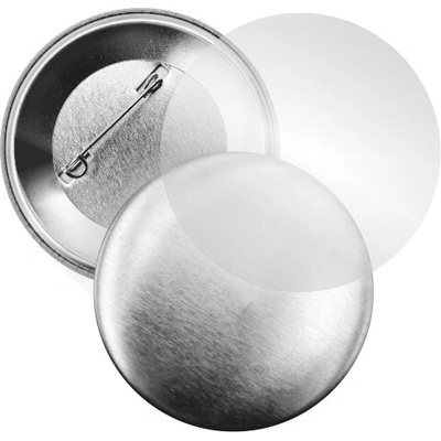 PAPERO AMO ♥ Velké placky (58mm) / spínací špendlík Vyber velikost balení: 18 ks
