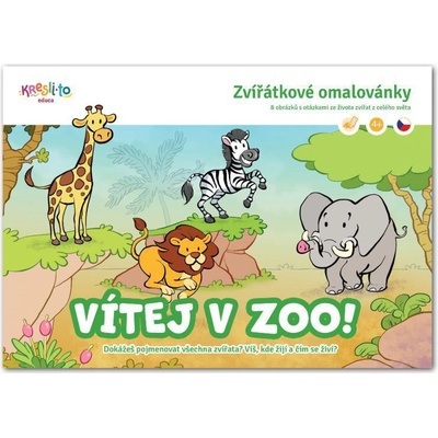Kresli.to Omaľovánky plné zvierat z celého sveta