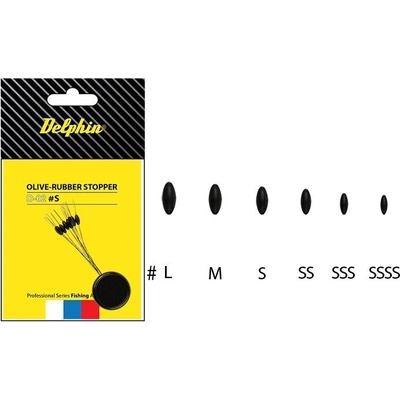 Delphin Olive Rubber stopper M