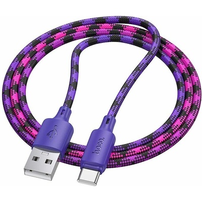 Hoco X116 USB A to USB C 3A 1m fialový