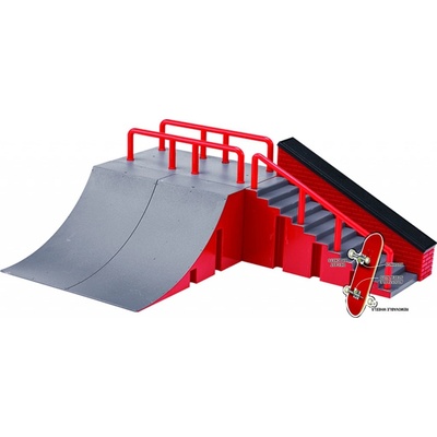 Wiky Fingerboard sada s rampou a schody 28,5x20,5x10,5 cm – Zboží Dáma