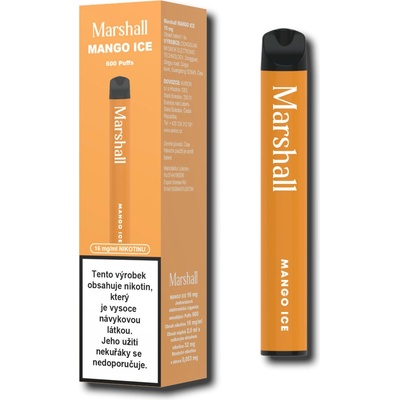 Marshall Mango Ice 20 mg 600 potáhnutí 1 ks – Zboží Dáma