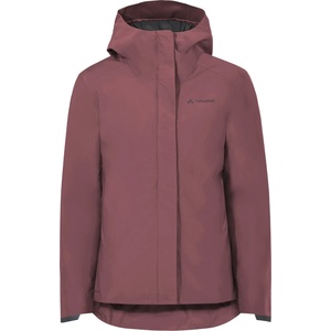 Vaude Дамско водоустойчиво яке за колоездене Vaude Women's Cyclist Warm Rain Jacket Cycling jacket - Ruby Dusk - размер 36 (EU) (151-0415-0411)