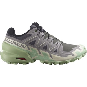 Salomon Дамски маратонки Salomon Women's Speedcross 6 Trail running shoes - Castlerock / Vanilla Ice / Smoke Green - размер 36 (123-0973-1411)