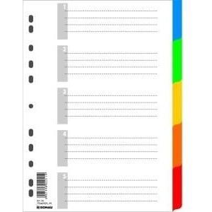 DONAU GLASS. DONAU PP A4 225X297MM 5+1 CARD HOLDER - 7704095EN-99