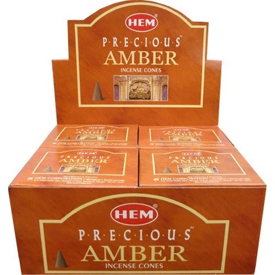 Hem Vonné kužely Amber 10 ks – Zboží Mobilmania
