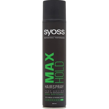 Syoss Max Hold Hairspray lak pro Megasilnou fixaci vlasů 300 ml