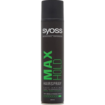 Syoss Max Hold Hairspray lak pro Megasilnou fixaci vlasů 300 ml – Zboží Dáma