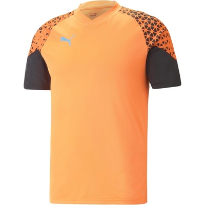 Puma INDIVIDUALCUP TRAINING JERSEY oranžová čierna biela