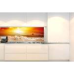 DIMEX ART Фототапет за кухня - вълни в залеза 180 x 60 см