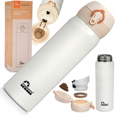 Majestic Sport termohrnek s náustkem termoska dvojitá stěna 450 ml černá