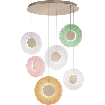 Ondaluce Пендел candy/6 led, многоцветен (so.candy/6)