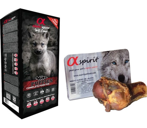 Alpha Spirit Semi-Moist Complete Puppies 9 kg