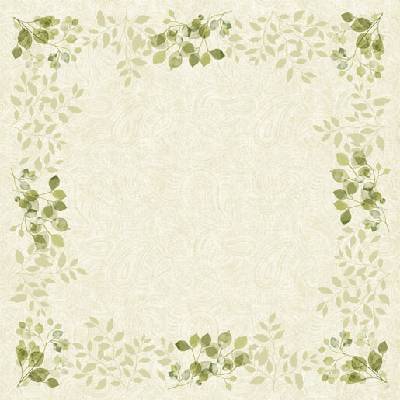 DUNI Naperón bio dc 84x84 cm paisley leave 20 ks