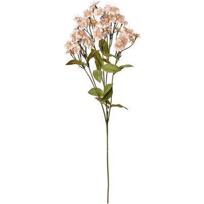 Dekorace lososová umělá květina hvozdík - 8*8*63 cm - Clayre & Eef