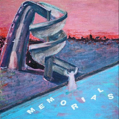 Memorials - Memorial Waterslides (Transparent Blue Coloured) LP