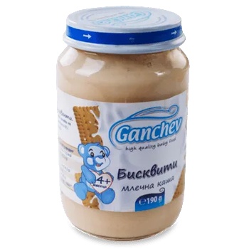 Image 1 of Ганчев пюре Млечна каша с бисквити