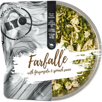 Lyo food Farfalle s gorgonzolou a šp. o 370 g