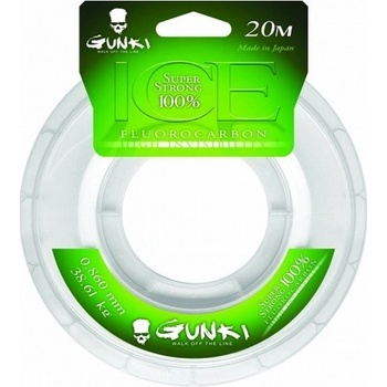 Gunki Fluorocarbone Ice 20 m 0,86 mm