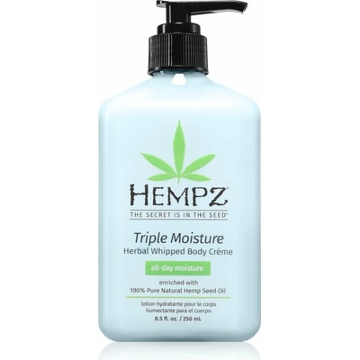 HEMPZ Triple Moisture tělové mléko 250 ml
