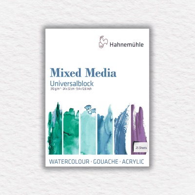 Hahnemühle mix média univerzálny blok 310 GR M2 25 listov 24x32 CM