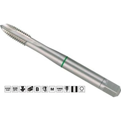 Ruko 232060E - Závitník strojní M 6 x 1,0 mm HSS-Co5, typ 3043, DIN 371 ISO2 (6H)